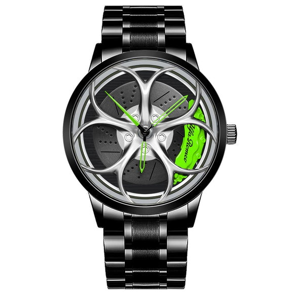3D Alfa Romeo Giulia QV Wheel Watch