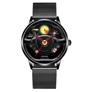 3D Ferrari Steering Wheel Kingdom Watch