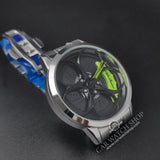 3d wheel watch alfa romeo giulia stelvio qv quadrifoglio verde watch wristwatch orologio original green calipers