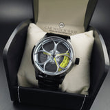 Alfa Romeo 3d wheel watch yellow calipers orologio wristwatch premium oem