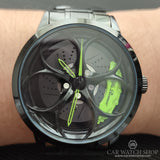 alfa romeo giulia giulietta gtv gta gtam gt qv quadrifoglio verde 3D wheel watch green calipers orologio wristwatch