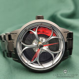 alfa romeo qv real 3D red calipers brembo wheel watch wristwatch orologio