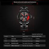 Alfa Romeo 3D wheel watch red calipers
