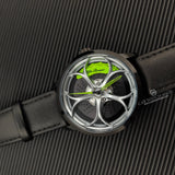 alfa romeo giulia stelvio qv 3D wheel watch green calipers