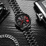 3D Benz AMG Wheel Watch